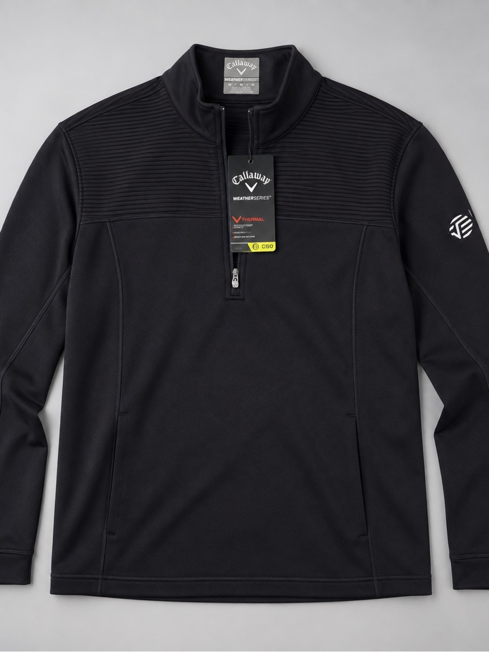 NWT Callaway WeatherSeries Thermal Quarter-Zip Pullover – Men’s Medium
